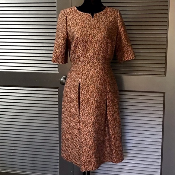 Boden Dresses & Skirts - Boden Dorchester Tweed Shift Dress, A Perfect Blend of Work & Retro Style Size6L
